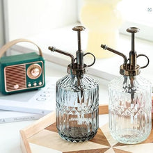 Nordic Glass Watering Can, Retro Push-Type Gardening Tool, Succulent Potted Plant Watering Can