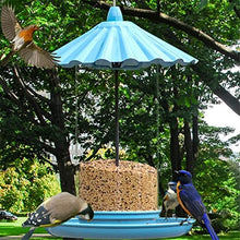 ZYBB Wild Bird Feeder for Outdoor Hanging for Garden Yard，Easy to Clean Hummingbird Feeder(Color:A)
