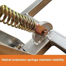 Farm Seed Planter and Spreader, Double Row Precision Garden Seed Planter Spreader, Towable Agricultural Seeder for Corn Soybean Peanut Cotton(7-Hole)