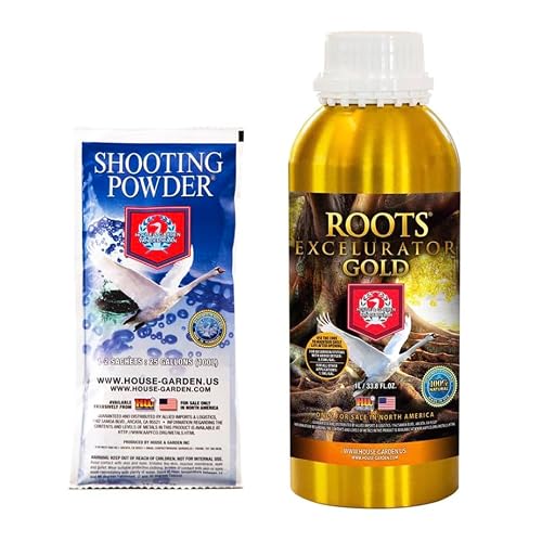 House & Garden Roots Excelurator 1 L & Shooting Powder 65 G Sachet Kit