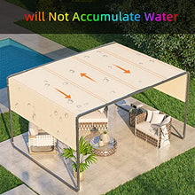 ZZYYZZ 10ft x 10ft Outdoor Retractable Pergola with Led Light, Adjustable Side Shades Canopy, Aluminum Patio Pergola, Outdoor Grill Gazebo, for Porch Party, Garden