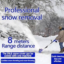 LYJIANGXIN Electric Snow Shovel, 11in Width, 7in Depth Snow Shovel for Driveway, Deck Terrace Sidewalk Step Walk-Behind Snow Blower with Powerful Motor and Adjustable Handle