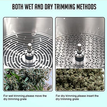 UHYGSPRO 16 Inch Electric Bud Trimmer, Wet & Dry Trimming, Tabletop Design