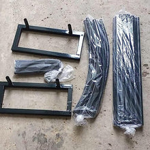 GFSGHZZ Climbing Plant Trellis for Garden Weather Resistant Metal Arbor Frame Sturdy for Standing Pergolas 1.2M 1.4M 1.8M 2.4M 3M 3.5M Wide Greenery Support W2.4M*H2.2M,White-W2.4M*H2.2M