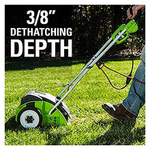 AMYYTL Electric Lawn Mower, 10 Amp 14” Corded Electric Dethatcher