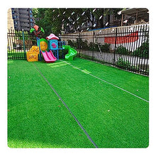 Indoor Outdoor Pet Faux Synthetic Grass Rug Carpet, Deluxe Realistic Artificial Grass Turf, Drainage Holes/Rubber Backing, for Garden Backyard Patio Balcony (4x15m/13.1x49.2ft)