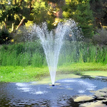 Custom Pro FT 14000 GPH Floating Pond Fountain & Aearator | Complete Kit with 14,000 GPH Pump, 200 Foot Power Cord, 3 Spray Styles and More | 100% USA-Based Customer Service and Warranty Support!