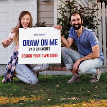 24” x 24” Corrugated Plastic Blank Yard Signs – Perfect for Printers, Crafts and Do It Yourself, 4mm Corrugated Plastic Lawn Signs (250)