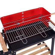 ZHCHAO Home Square Charcoal BBQ Grills Portable Outdoor Picnic Barbecue Stove BBQ Tools for Garden Camping