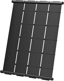 SolarPoolSupply Industrial Grade Solar Pool Heater Panel - Superior High-Wind Strapless Mounting System & Maximum Freeze Resistance (4' X 6.5')