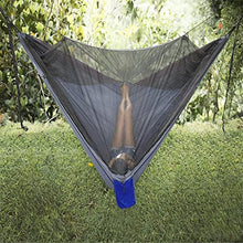 MaGiLL Outdoor Mosquito Net Camping Hammock 1-2 Person Parachute Picnic Hammock Portable Hanging Sleeping Hammock Swing Hammock (Color : Vert) (Vert)