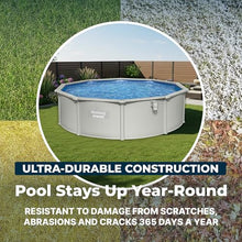 Bestway Hydrium 15' x 48" Steel Side Wall Above Ground Pool with Pump