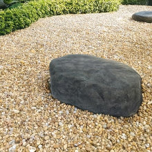 Gardenised Huge Decorative Outdoor Weather Resistant Faux Stone Realistic Sandstone Rock for Garden Patio & Landscape Lightweight Boulder Utility Cover for Lawn Yard Pond Park & Backyard, Sheredian