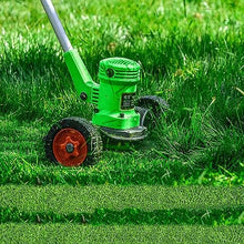 HYQHYX Land Mower Robotic Lawnmower Rotary Lawn Mower Electric Lawn Mower, 680W Walk Behind Lawn Mower Electric Lawn Mower