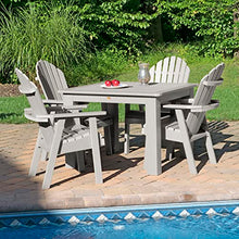 Highwood Hamilton 5-Piece Square Dining Set Harbor Gray