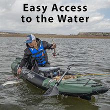 Sea Eagle 385FTA Fasttrack Angler Inflatable Green Fishing Kayak - Hunter Green