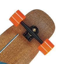 Loaded Boards Basalt Tesseract Bamboo Longboard Skateboard Complete Dark Blue