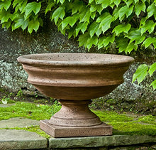 Campania International P-596-AL Newberry Urn, Aged Limestone Finish
