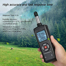 MVUYO Temperature Instruments Digital Thermometer Hygrometer Humidity & Temperature Sensor Pyrometer Psychrometer