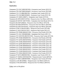 LWHwareHT Lawn Mower Tractor Seat Fit For TH150.MS498. #532439822, Replacement for Husqvarna OEM
