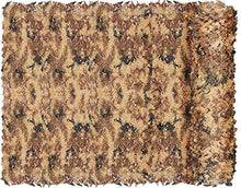NICEFISH Camo Net Military Camouflage Netting Desert Digital 10x20M (33x66ft)