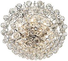 Vienna Full Spectrum Essa Chrome Pendant Chandelier 20" Wide Silver
