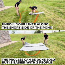 Lifeguard 40 ft. x 45 ft. EPDM Pond Liner – 45-Mil Rubber