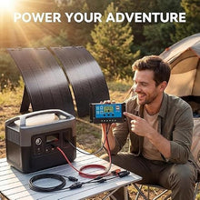 KZZAAO 1600 Watt Solar Panel Kit, 4 × 400 Watt Flexible Solar Power Panel Photovoltaic Module with 40A Solar Charge Controller