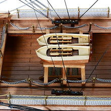 Old Modern Handicrafts Museum-Quality HMS Victory Model Ship Red