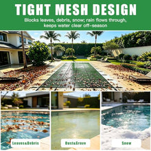 KEIKI Swimming Pool Safety Cover, Fits 30x50ft Rectangular Swimming Pools
