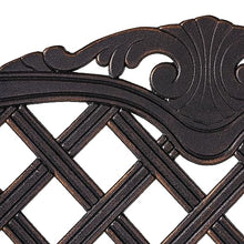 Christopher Knight Home Arlana Outdoor 5-Piece Cast Aluminum Bar Set Black Copper