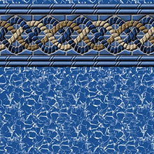 Smartline Oval Pool Liner Mystri Gold | 16'x24' | UniBead Style | 48" Wall Height | 25 Gauge Vinyl