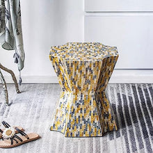 Coffee Table Small Coffee Table Sofa Side Table, Garden Stool Indoor Seating & End Table Portable Home Furniture, Accent Table Corner Table Plant Stand End Tables