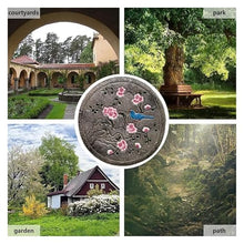 Garden Stepping Stone,Decorative Stone for Garden, Garden Stepping Stone for Flower Bed Lawn Path Decorative Pavers