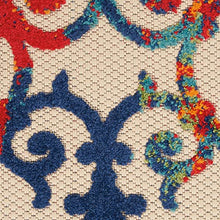 Nourison Aloha Indoor/Outdoor Multicolor Area Rug 10' x 14'