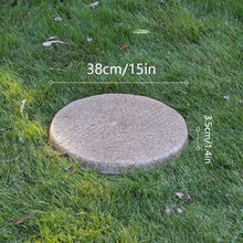 zktoermn Courtyard and Lawn Stepping Stones,Decorative Garden Stepping Stones, Patio Path Steps for Garden, Path, Lawn, Backyard(38x3.5cm)