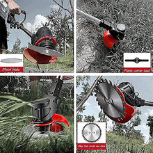 AMYYTL Cordless Grass Strimmer ELD Lawn Mower Home Wireless Multi-Function Lithium Battery Lawn Mower 21V 7500 Mah Electric Lawn Mower 1battery-2 Battery