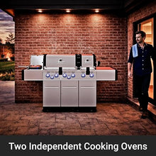 Broil King 957947 Regal S 690 Pro IR Natural Gas (NG), 6-Burner w/Infrared Side Burner, Stainless Steel