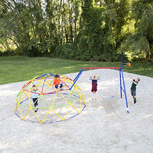 Skywalker Sports ActivPlay Geo Dome Climber with Swing Set Multi-Color
