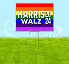 TampaPrinting Harris Walz YS00082 Yard Sign 18" x 24" with Metal Step Stake
