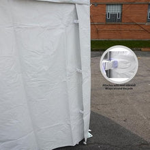 TentandTable 15' x 15' Premium Blockout Sidewall Kit for High Peak Canopy Tents White
