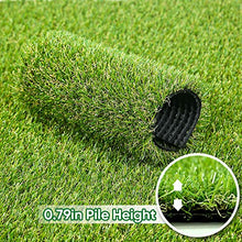 Fas Home Artificial Grass Turf 8FTX62FT Customized Width-8FT