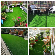 Petgrow Synthetic Artificial Grass Turf with Drainage Holes & Rubber Backing Green 9FT x 82FT