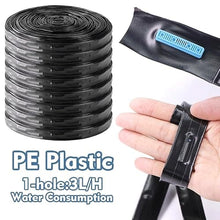 EVANEM 100m Drip Tape 16MM PE Tubing, for Farm Greenhouse Watering Agricultural Irrigation Soaker Hose 3L/H Dripper Tool(20cm)
