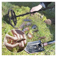 JDXQBLD Metal Detector, TX-850 Metal Detector Underground Depth 2.5m Scanner Search Finder Gold Detector Treasure Pinpointer 11inch Lightweight
