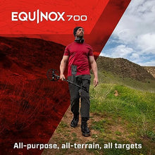 MINELAB Equinox 700 Multi-Frequency Collapsible Metal Detector for Adults with EQX 11" Waterproof Double-D Coil & Wireless Headphones (Option for 4 Single Frequencies, 3 Detect Modes)