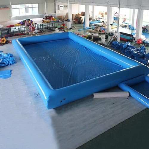 GEPAS Inflatable Rectangle Above Ground Swimming Pool New as Picture Show