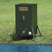 Texas Hunter Products Directional Fish Feeder 250 lb Capacity Hunter Green