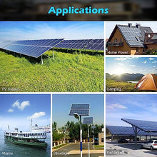 SUNGOLDPOWER UL61730 10PCS 550W Solar Panels Monocrystalline,Waterproof IP68,High Efficiency Solar Panel for Charging Station,Household,Marine,On/Off Grid Solar System (Total 5500W)