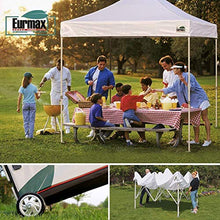 Eurmax USA Pro 10x15 Pop Up Canopy Tent Commercial Grade Blue